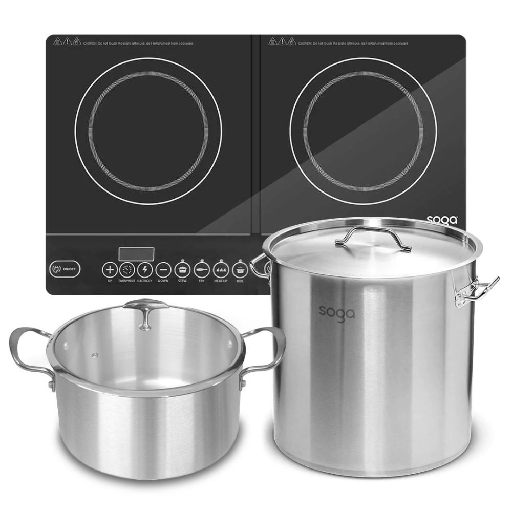 1-SOGA Dual Burners Cooktop Stove