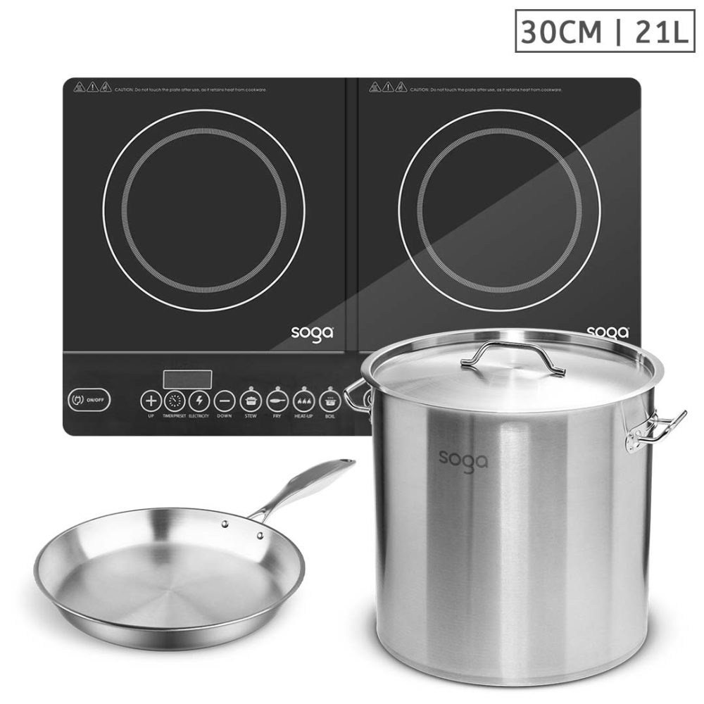 1-SOGA Dual Burners Cooktop Stove