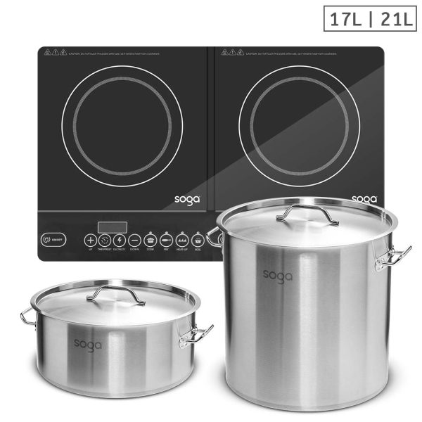 1-SOGA Dual Burners Cooktop Stove