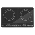 1-SOGA Cooktop Portable Induction LED Electric Double Duo Hot Plate Burners Cooktop Stove
