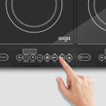 5-SOGA 2X Cooktop Portable Induction LED Electric Double Duo Hot Plate Burners Cooktop Stove