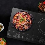 6-SOGA 2X Cooktop Portable Induction LED Electric Double Duo Hot Plate Burners Cooktop Stove