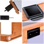 6-SOGA Electric Ceramic BBQ Grill Non-stick Surface Hot Plate for Indoor & Outdoor Stone