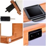 6-SOGA Electric Ceramic BBQ Grill Non-stick Surface Hot Plate for Indoor & Outdoor White