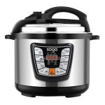 1-SOGA Electric Pressure Cooker 12L Stainless Steel NonStick 1600W