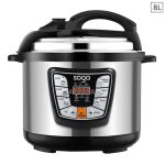 1-SOGA Stainless Steel Electric Pressure Cooker 8L Nonstick 1600W