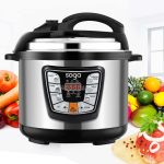 7-SOGA 2X Stainless Steel Electric Pressure Cooker 8L Nonstick 1600W