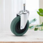 2-SOGA 2X 4" Heavy Duty Polyurethane Swivel Castor Wheels