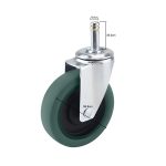 6-SOGA 2X 4" Heavy Duty Polyurethane Swivel Castor Wheels