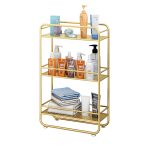 3-SOGA 2X 3 Tier Rectangular Bathroom Shelf Multifunctional Storage Display Rack Organiser