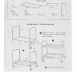 7-SOGA 2X 2 Tier 500x500x950 Stainless Steel Square Tube Drink Wine Food Utility Cart