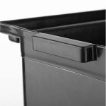 5-SOGA 2X Large Food Trolley Utility Cart Waste Storage Bin