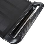 7-SOGA 2X 3 Tier Food Trolley Food Waste Cart w/ 2 Bin Food Utility Kitchen Large