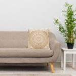 6-SOGA 50cm Pillow Cover Moon Decor Cotton Decorative Throw Pillow