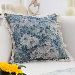 4-SOGA 2X 50cm Oil Painting Shabby Chic Style Handmade Full Floral Needlepoint Throw Pillow