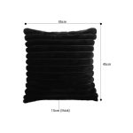 2-SOGA 50cm Medieval-style Raised Pattern Fringed Lumbar Throw Pillow