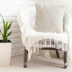 6-SOGA 2X 50cm Beige Internet Celebrity 3D Arched Raised Pattern Throw Pillow