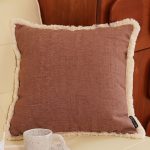 3-SOGA 45cm Square Vintage Decorative Cover with Beautiful Made Throw Pillow