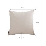 2-SOGA 2X 45cm Square Soft Polyester Luxury Count Modern Fashion Throw Pillow