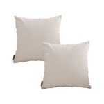 1-SOGA 2X 45cm Square Soft Polyester Luxury Count Modern Fashion Throw Pillow