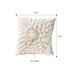 2-SOGA 45cm Pillow Sunflower Cover 100% Cotton Covers Linen Case Cushion Throw Pillow