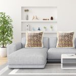 5-SOGA 45cm Wabi-sabi Floral Cover & Vintage Dark Floral Tassel Square Throw  Pillow