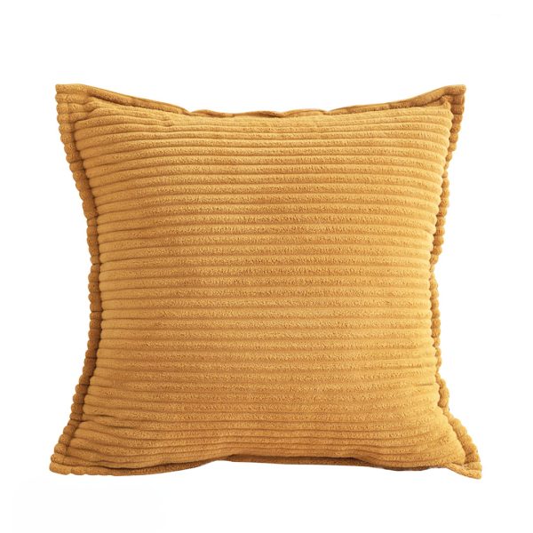 1-SOGA 45cm Wabi Sabi Arches Mustard  Indoor|Outdoor Kavka Throw Pillow