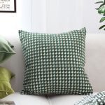 2-SOGA 2X 45cm Subtle Green Foliage Pillow SquareThrow pillow