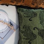 3-SOGA 30cm Throw Pillow Green Leopard Lumbar Decorative Cushion for Living Room