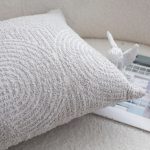 7-SOGA 2X 35cm Throw Pillow Off White Lumbar Embroidered Decorative Cover Stitch for Home Decor