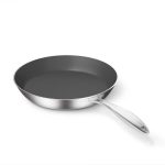4-SOGA Stainless Steel Fry Pan 20cm 26cm Frying Pan Induction Non Stick Interior