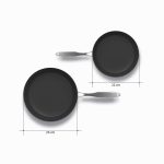8-SOGA Stainless Steel Fry Pan 22cm 26cm Frying Pan Induction Non Stick Interior