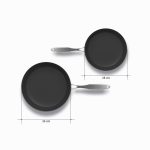 8-SOGA Stainless Steel Fry Pan 28cm 36cm Frying Pan Induction Non Stick Interior