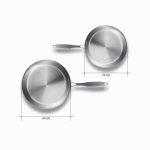 8-SOGA Stainless Steel Fry Pan 22cm 34cm Frying Pan Top Grade Skillet Induction Cooking FryPan