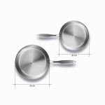 8-SOGA Stainless Steel Fry Pan 26cm 36cm Frying Pan Top Grade Induction Cooking