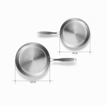 8-SOGA Stainless Steel Fry Pan 30cm 34cm Frying Pan Top Grade Induction Cooking
