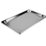 4-SOGA Gastronorm GN Pan Full Size 1/1 GN Pan 6.5cm Deep Stainless Steel Tray With Lid