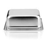 5-SOGA Gastronorm GN Pan Full Size 1/1 GN Pan 20cm Deep Stainless Steel Tray With Lid