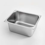 5-SOGA Gastronorm GN Pan Full Size 1/2 GN Pan 15cm Deep Stainless Steel With Lid