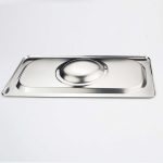 4-SOGA 6X Gastronorm GN Pan Lid Full Size 1/1 Stainless Steel Tray Top Cover