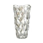 1-SOGA 29cm Glass Clear Vase Crystal VASE Thick Modern Home Decor