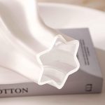 6-SOGA 32cm Pink Glass Vase Art Blown Hand Flower Tall Vintage Art Vases