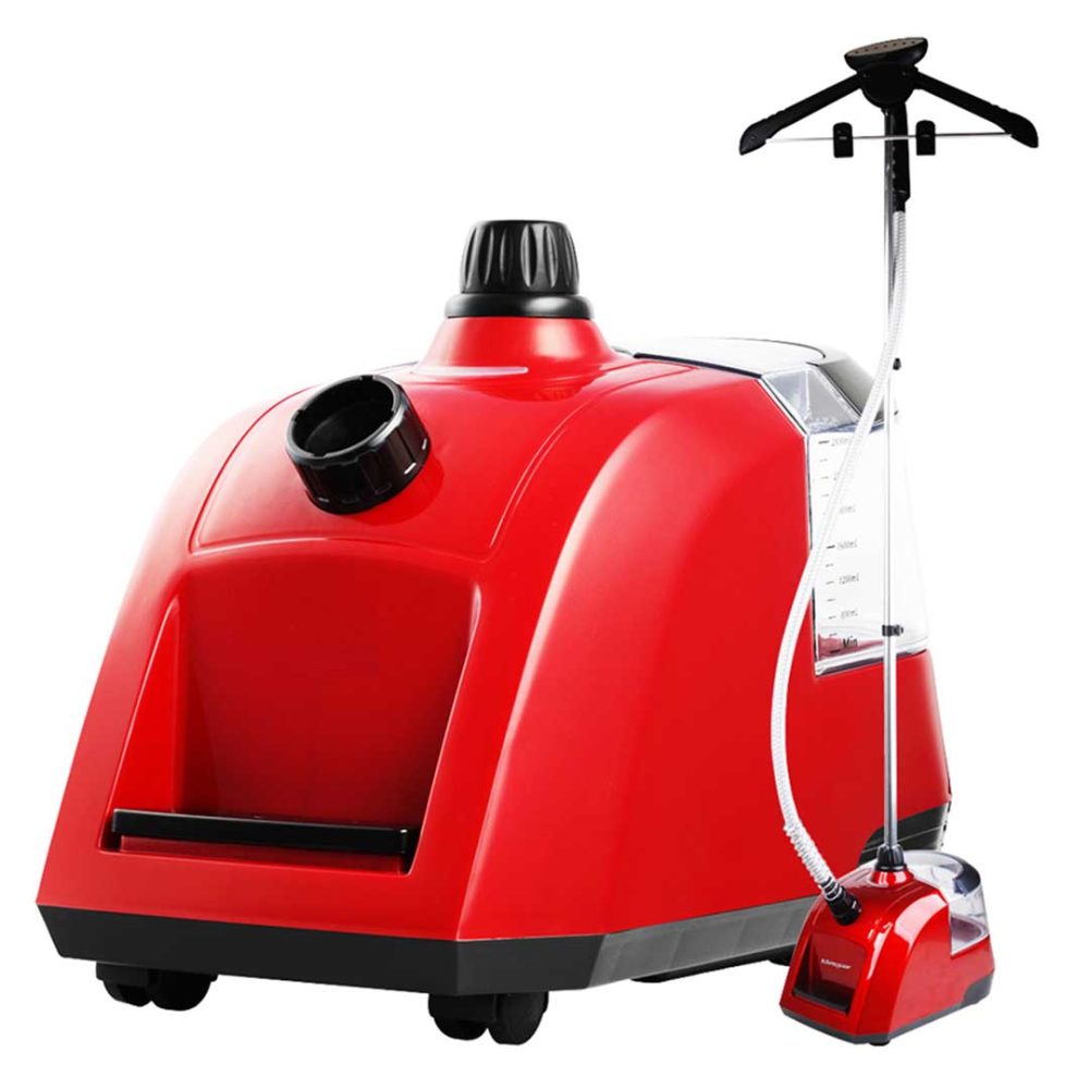 1-SOGA 80min Garment Steamer Portable Cleaner Steam Iron Red