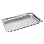 1-SOGA Gastronorm GN Pan Full Size 1/1 GN Pan 2cm Deep Stainless Steel Tray