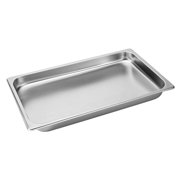 1-SOGA Gastronorm GN Pan Full Size 1/1 GN Pan 4cm Deep Stainless Steel Tray
