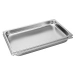 1-SOGA 2X Gastronorm GN Pan Full Size 1/1 GN Pan 4cm Deep Stainless Steel Tray