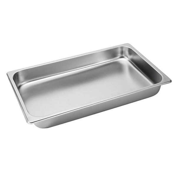 1-SOGA Gastronorm GN Pan Full Size 1/1 GN Pan 6.5cm Deep Stainless Steel Tray