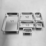 5-SOGA Gastronorm GN Pan Full Size 1/1 GN Pan 10cm Deep Stainless Steel Tray