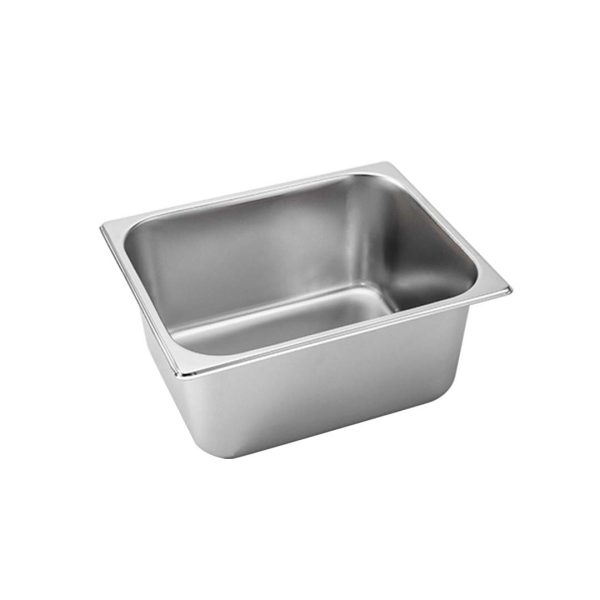 1-SOGA Gastronorm GN Pan Full Size 1/2 GN Pan 15cm Deep Stainless Steel Tray