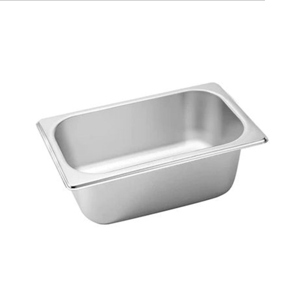 1-SOGA Gastronorm GN Pan Full Size 1/3 GN Pan 10cm Deep Stainless Steel Tray